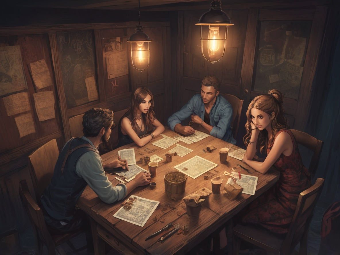 Sådan arrangerer du den perfekte mysteriefest med spil fra Selskabsspillet.dk