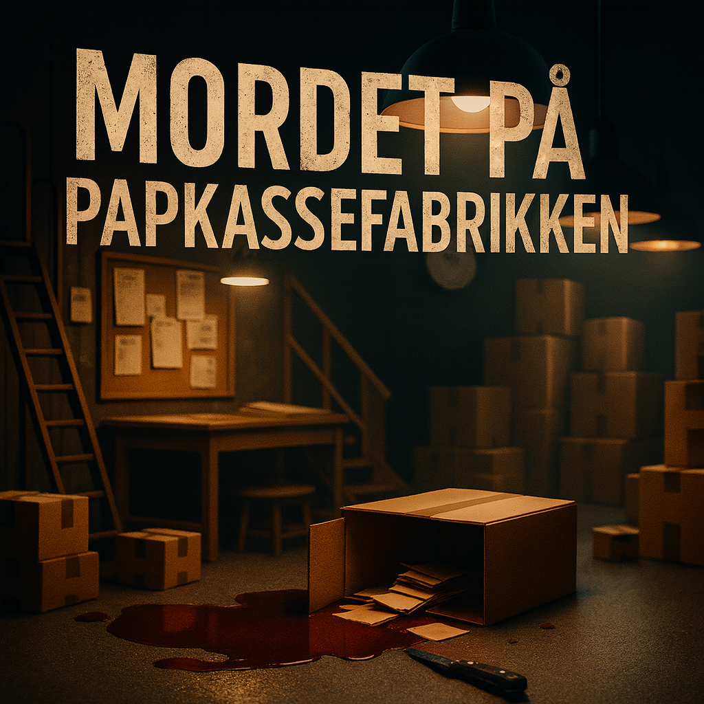 Mysteriespil: Mordet på Papkassefabrikken